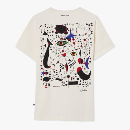 Miró Ciphers and Constellations Tee - Blanco
